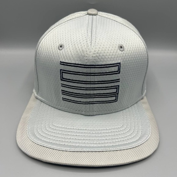 Air Jordan 11 Hat Men Gray Embroidered Jumpman Snap Back Cap